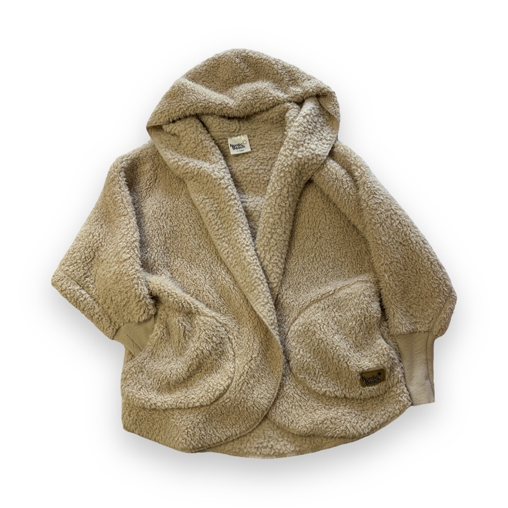 nordic beach fluffy frappe body wrap cardigan